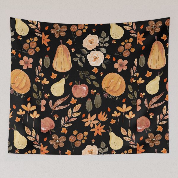 Item preview, Classic Gift with pumpkin and leaf Autumn Season designed and sold by CherryKaJa.