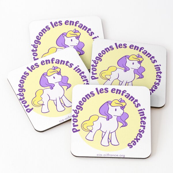 Item preview, Unicorn Let's protect intersex children designed and sold by CIA-OIIFrance.