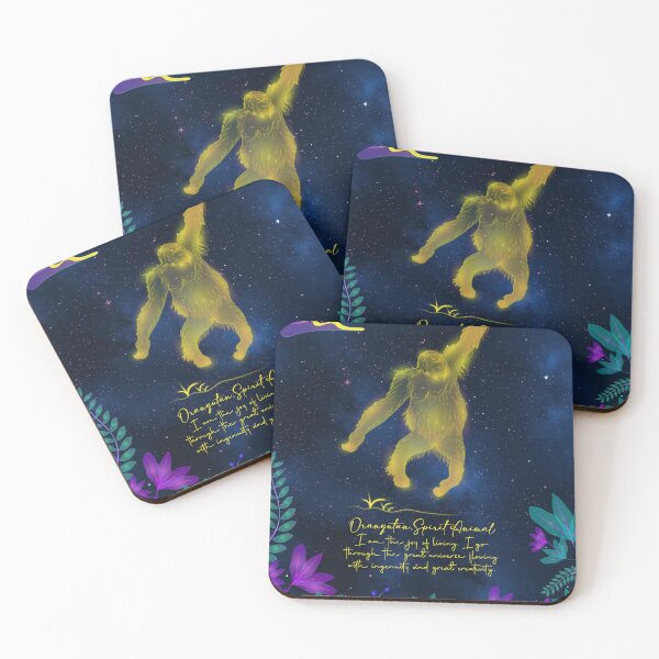 Item preview, Cosmic Orangutan - Spirit Animal designed and sold by Lorenacorreac.