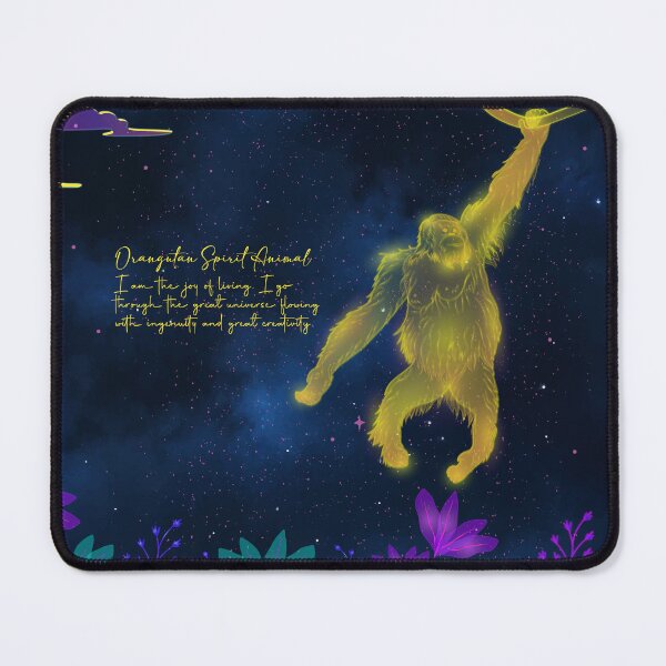 Item preview, Cosmic Orangutan - Spirit Animal designed and sold by Lorenacorreac.
