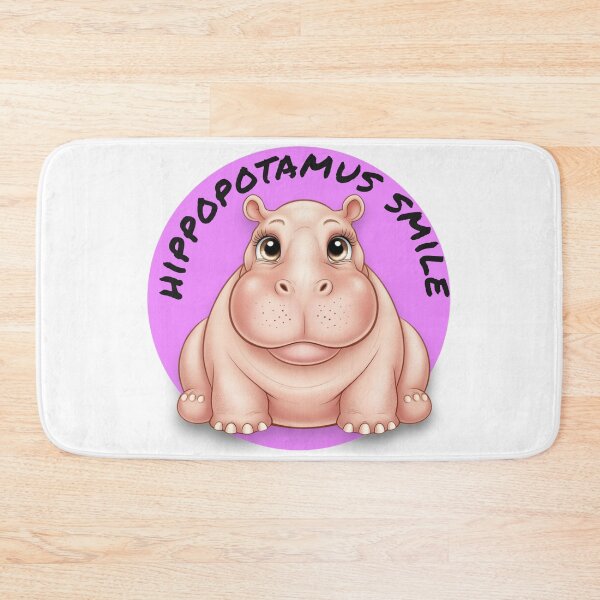 Item preview, Hippopotamus smile designed and sold by Angela95P.