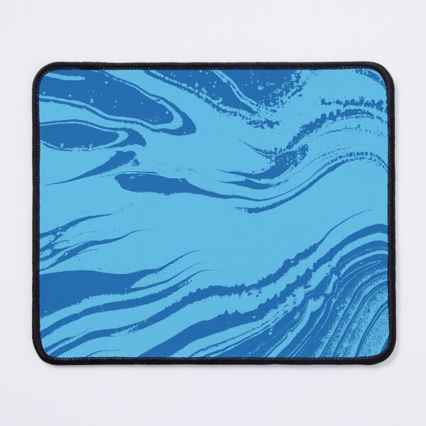 Item preview, Blue Tide, Vector abstract, Geometric pattern, Cyan and Dark Blue designed and sold by I-Desire.