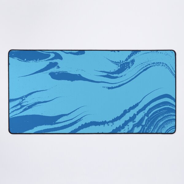 Item preview, Blue Tide, Vector abstract, Geometric pattern, Cyan and Dark Blue designed and sold by I-Desire.