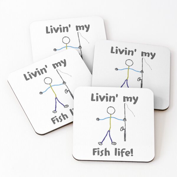Item preview, Livin' my fish life designed and sold by bg-3.