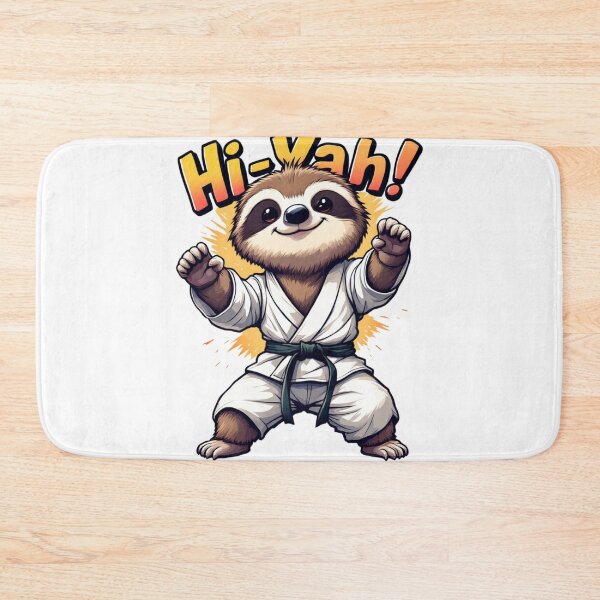 Item preview, Karate Sloth designed and sold by SignumShop.