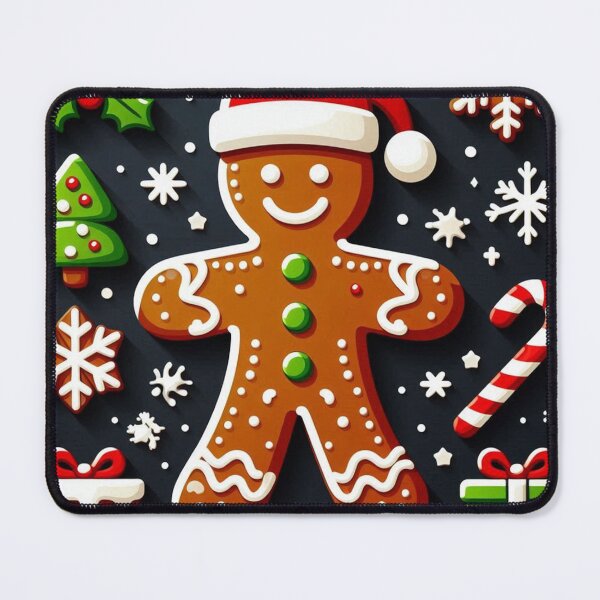 Item preview, Merry Christmas Gingerbread Man designed and sold by Simplybe1.