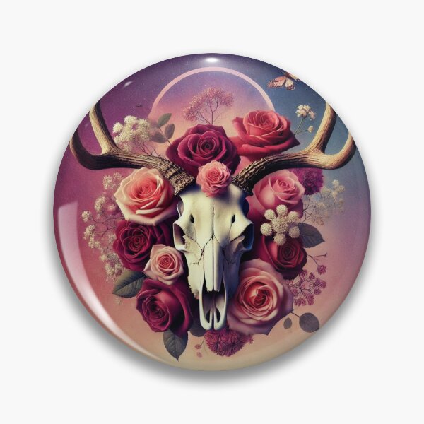 Item preview, Artistic Skull 08 designed and sold by PawPrintDecals.