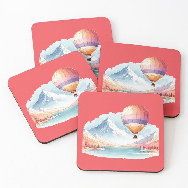 Item preview, Air Balloon Journey: Soaring Towards Everest,  designed and sold by PaintMeWorld.