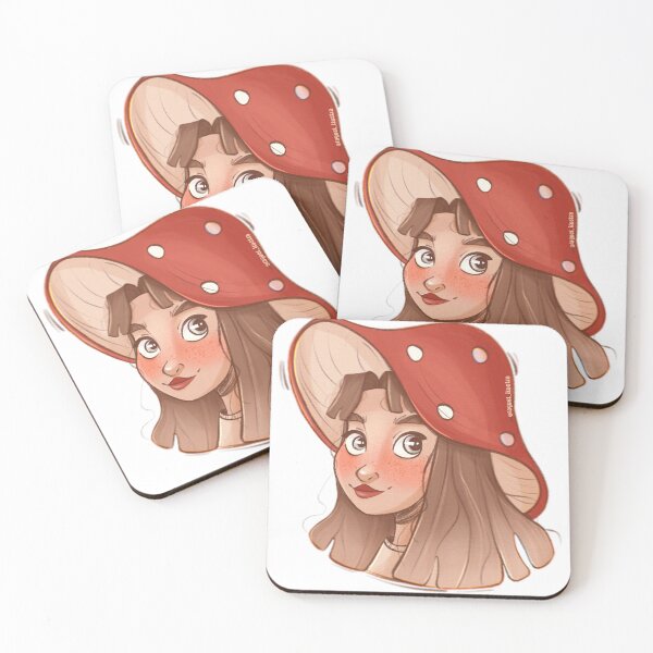 Item preview, Mushroom girl designed and sold by RaquelIlustra.