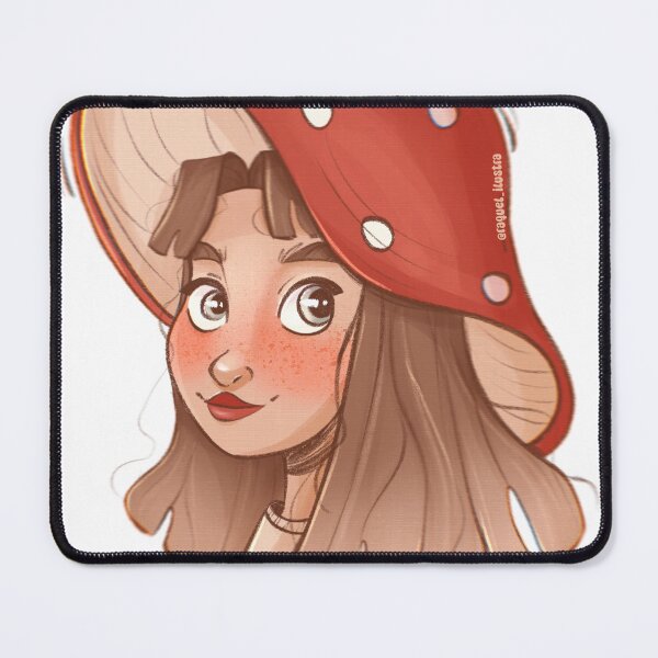 Item preview, Mushroom girl designed and sold by RaquelIlustra.