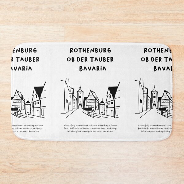 Item preview, Rothenburg ob der Tauber – Bavaria | Famous Landmarks in Germany designed and sold by RM-Journey.