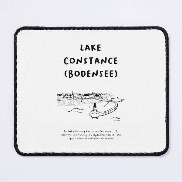 Item preview, Lake Constance (Bodensee) – Baden-Württemberg/Bavaria | Famous Landmarks in Germany designed and sold by RM-Journey.