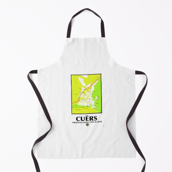 Item preview, Cuers Var map designed and sold by petiteToulon.