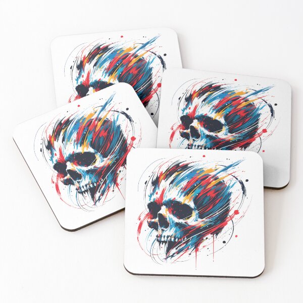 Item preview, aBSTRACT sKULL designed and sold by mvommen.