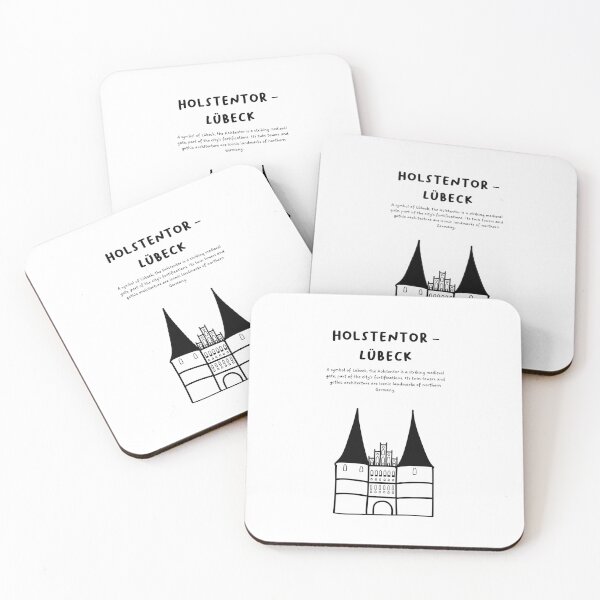 Item preview, Holstentor – Lübeck | Famous Landmarks in Germany designed and sold by RM-Journey.