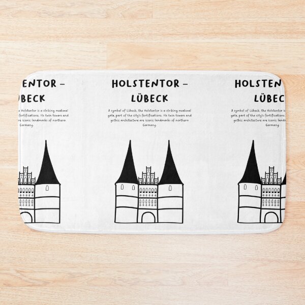 Item preview, Holstentor – Lübeck | Famous Landmarks in Germany designed and sold by RM-Journey.