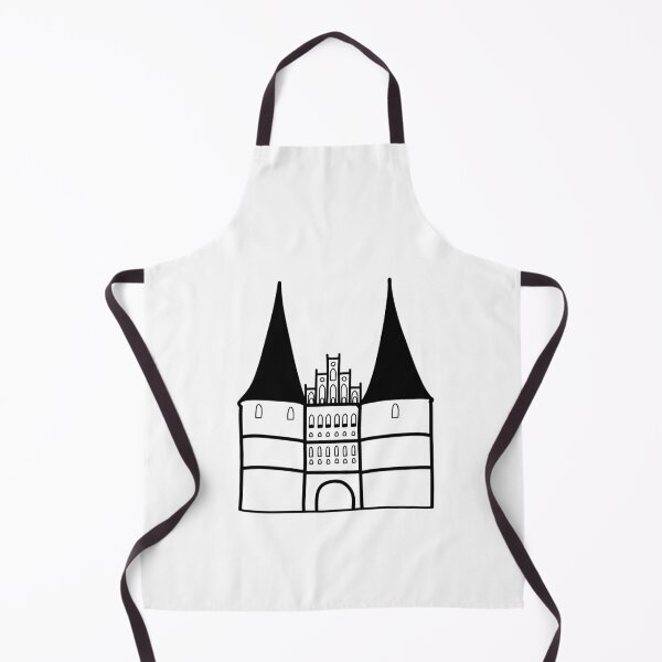 Item preview, Illustration of Holstentor – Lübeck | Famous Landmarks in Germany designed and sold by RM-Journey.