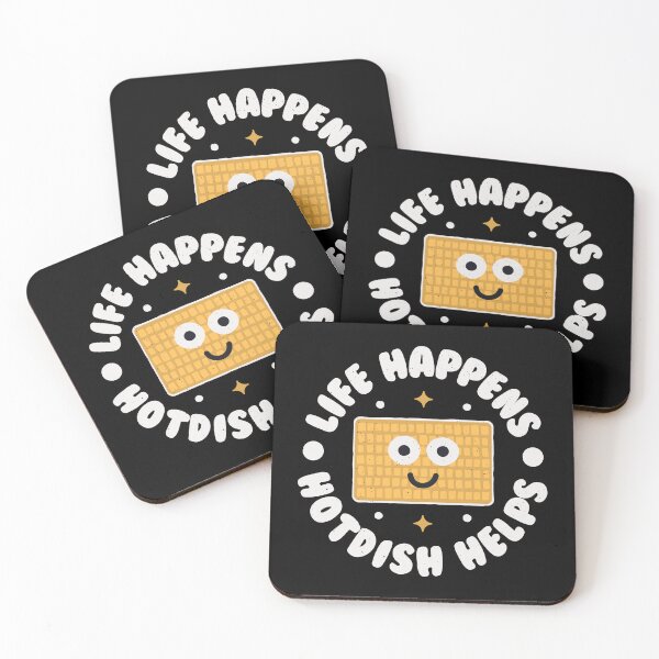 Item preview, Life Happens Hotdish Helps - Minnesota Tater Tot Hotdish designed and sold by TomThornton.