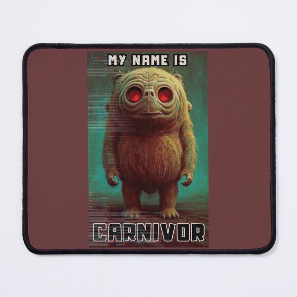 Item preview, Anti Vegan. Meme. Memes. My Name is Carnivor. designed and sold by bekksa.
