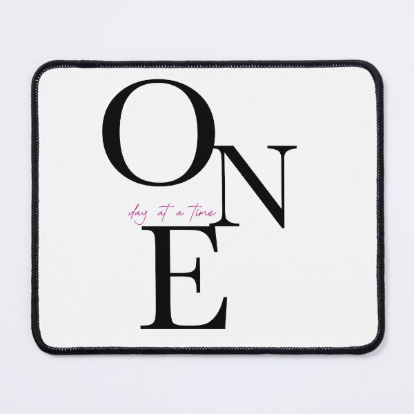 Item preview, One Day At A Time | Motivational | Inspirational | Positive Thinking designed and sold by PrintEveryday.