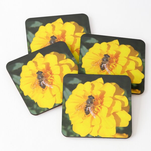 Item preview, Hoverfly on Marigold designed and sold by Paul Morse.