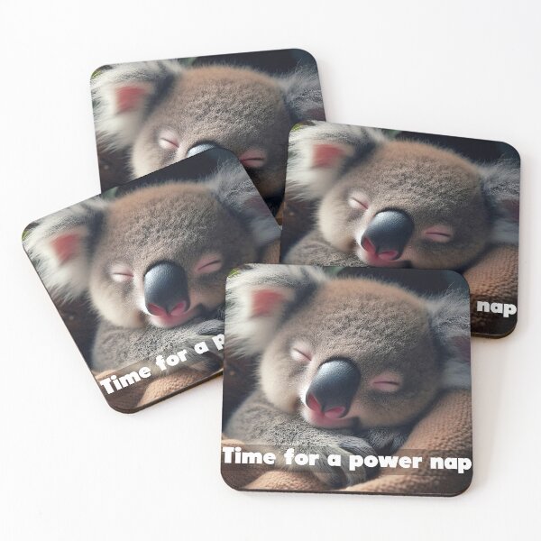 Item preview, Kozy Koala – “Time for a power nap” designed and sold by Wagnerama.