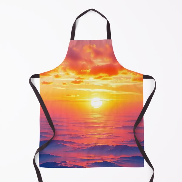 Item preview, Colorful Sunset Over the Ocean designed and sold by thebigleebowski.