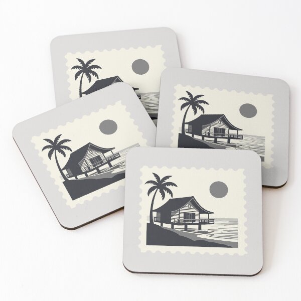 Item preview, Travel postage stamp designed and sold by savecloth.