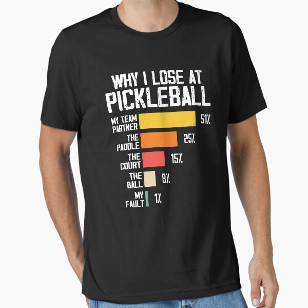 Item preview, Why I Lose at Pickleball Player Funny Pickleballers designed and sold by Phoebeys.