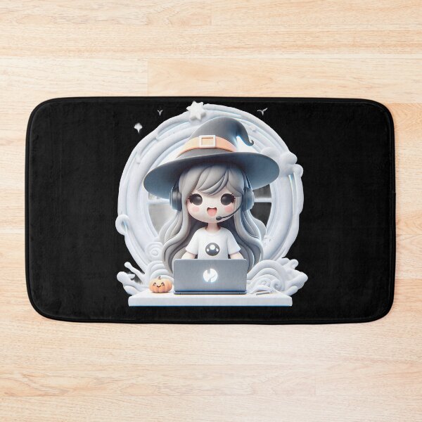 Item preview, Cute Witch as Tech Support Agent designed and sold by Mechanical-Artt.
