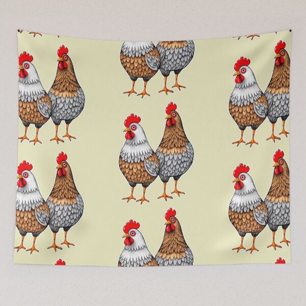 Item preview, Two Chickens designed and sold by PurpleJelly.