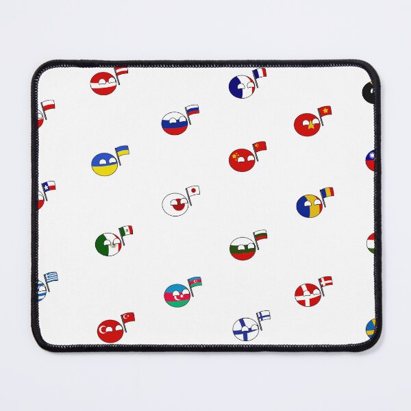 Item preview, countryballs with they flags designed and sold by EveryCuteThings.