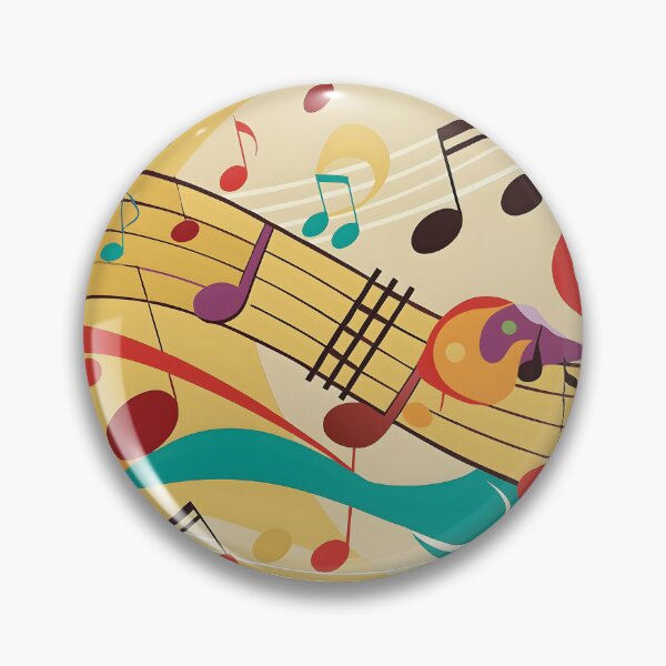 Item preview, Colorful Musical Notes Vibrant Rhythm Dynamic Melody Artistic Expression designed and sold by Rostislav Bouda.