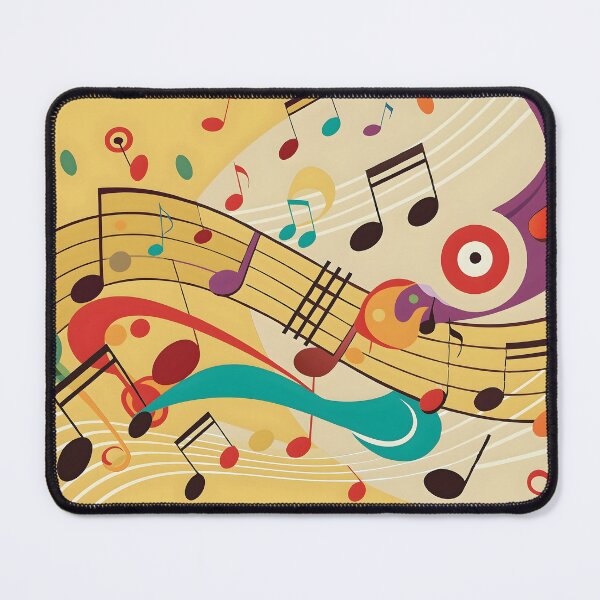 Item preview, Colorful Musical Notes Vibrant Rhythm Dynamic Melody Artistic Expression designed and sold by Rostislav Bouda.
