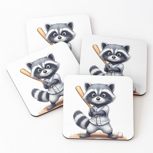 Item preview, Raccoon Baseball designed and sold by SignumShop.