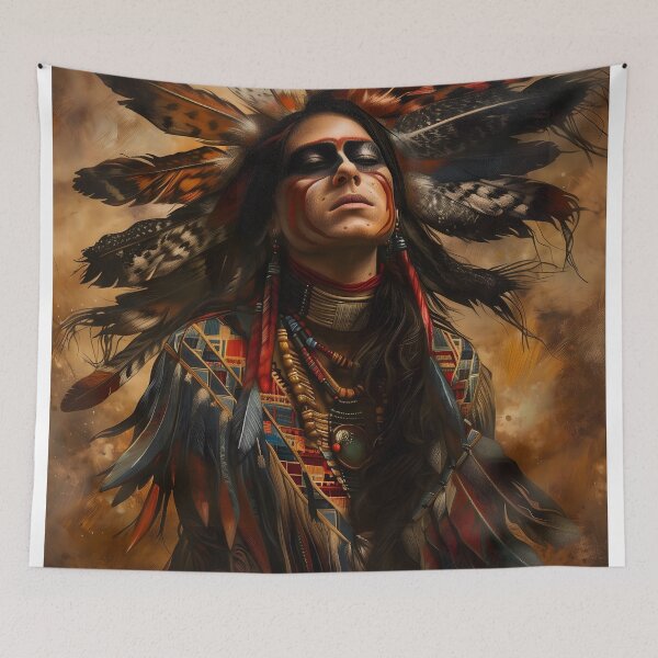 Item preview, Bearer of Forgotten Stories designed and sold by Tribal Spirits Art T-Shirt Store.