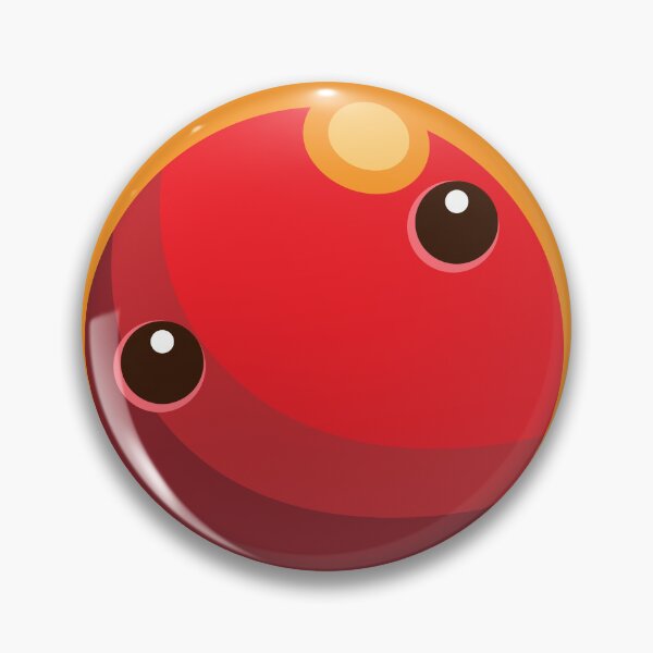 Item preview, Fire Slime from Slime Rancher designed and sold by Kubala Designs.
