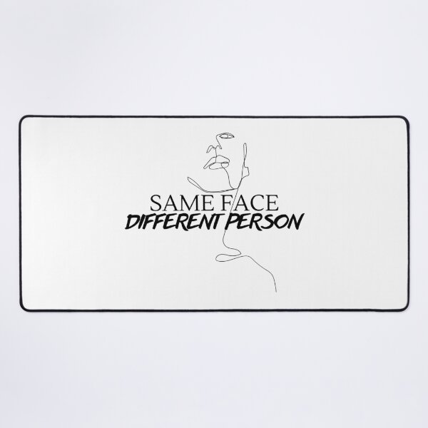 Item preview, Same Face Different Person Aesthetic designed and sold by PientkaArt.
