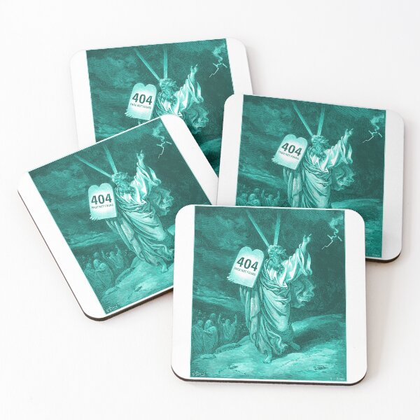 Item preview, Moses and the 404 page not found designed and sold by ANIVERDOO.