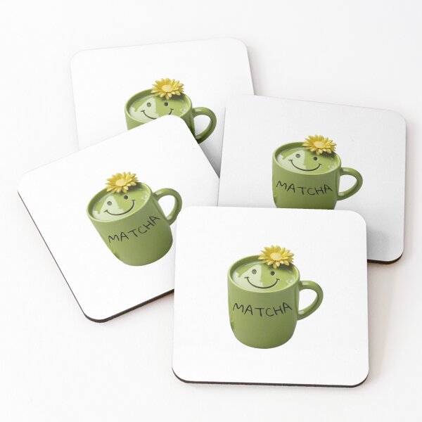 Item preview, ADORABLE PEGATINA PARA TAZA DE TÉ VERDE MATCHA designed and sold by Arts4U.