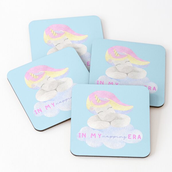 Item preview, in my napping era cute pastel unicorn designed and sold by HematiteDesign.