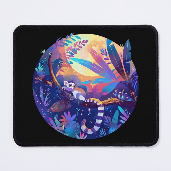 Item preview, Lemur // Ape // Monkey // Madagascar // Colorful designed and sold by SMARTKIT DESIGNAGENCY.