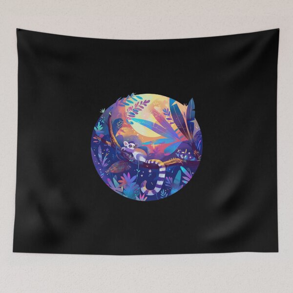 Item preview, Lemur // Ape // Monkey // Madagascar // Colorful designed and sold by SMARTKIT  DESIGNAGENCY.