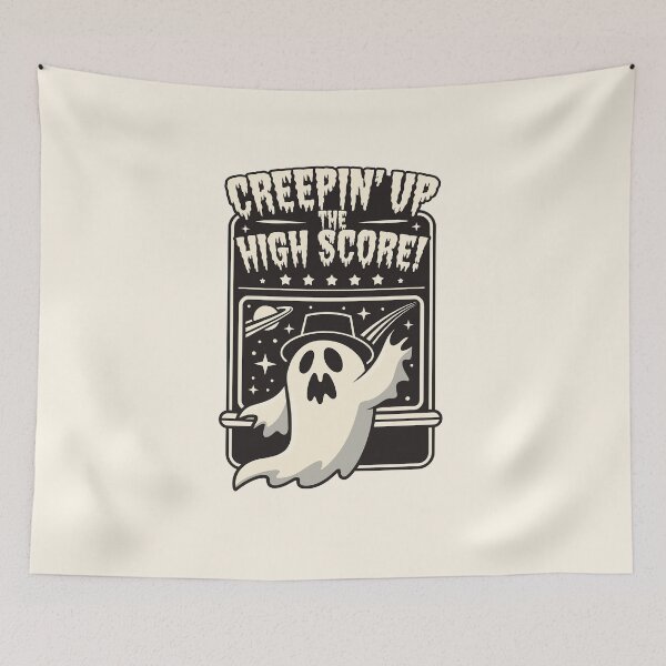 Item preview, Creepin' Up the High Score Design designed and sold by MolonasDesigns.