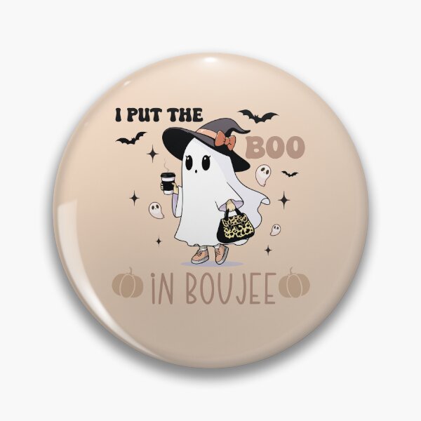 Item preview, Girly Coffee Ghost Boo In Boujee - Cute I Put The Boo Halloween designed and sold by Run to Creations.