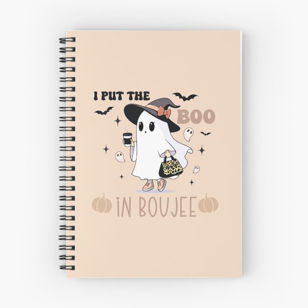 Item preview, Girly Coffee Ghost Boo In Boujee - Cute I Put The Boo Halloween designed and sold by Run to Creations.