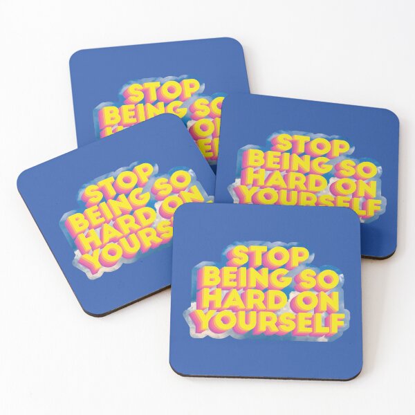 Item preview, Stop Being So Hard on Yourself: A Gentle Reminder to Be Kind designed and sold by SweetLog.