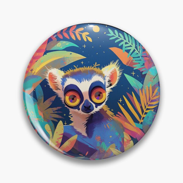 Item preview, Lemur // Ape // Monkey // Madagascar // Colorful designed and sold by SMARTKIT  DESIGNAGENCY.