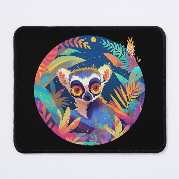 Item preview, Lemur // Ape // Monkey // Madagascar // Colorful designed and sold by SMARTKIT DESIGNAGENCY.
