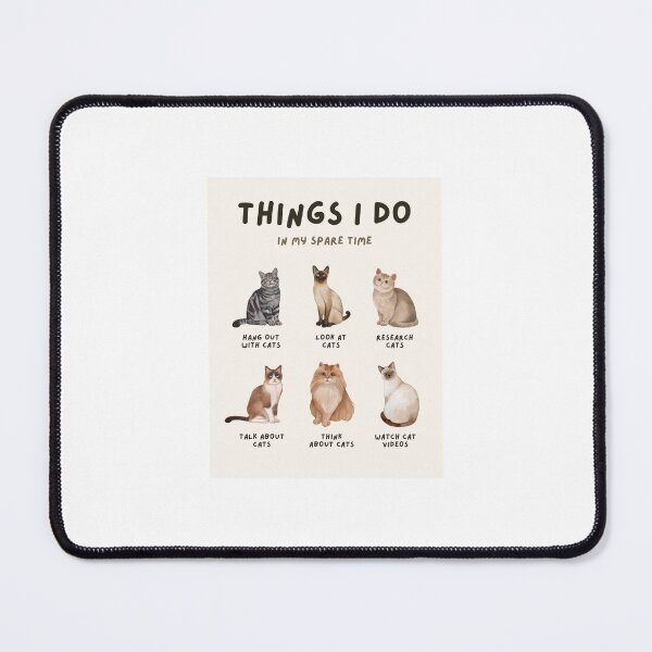 Item preview, Cat Obsessed designed and sold by PrintsByC.